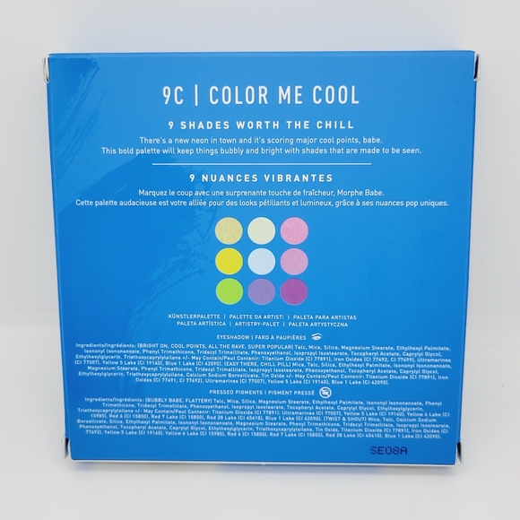 9C | Color Me Cool | Morphe | Brand New in Box NWT | Authentic - Picture 7 of 10